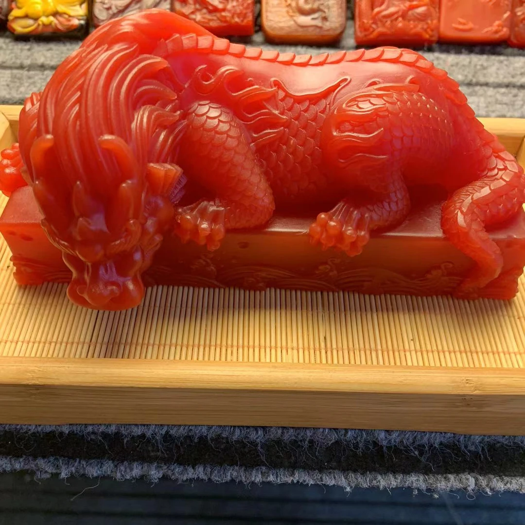 【粉丝专享】特色手工艺龙泉香手工雕刻瑞兽吸金兽摆件