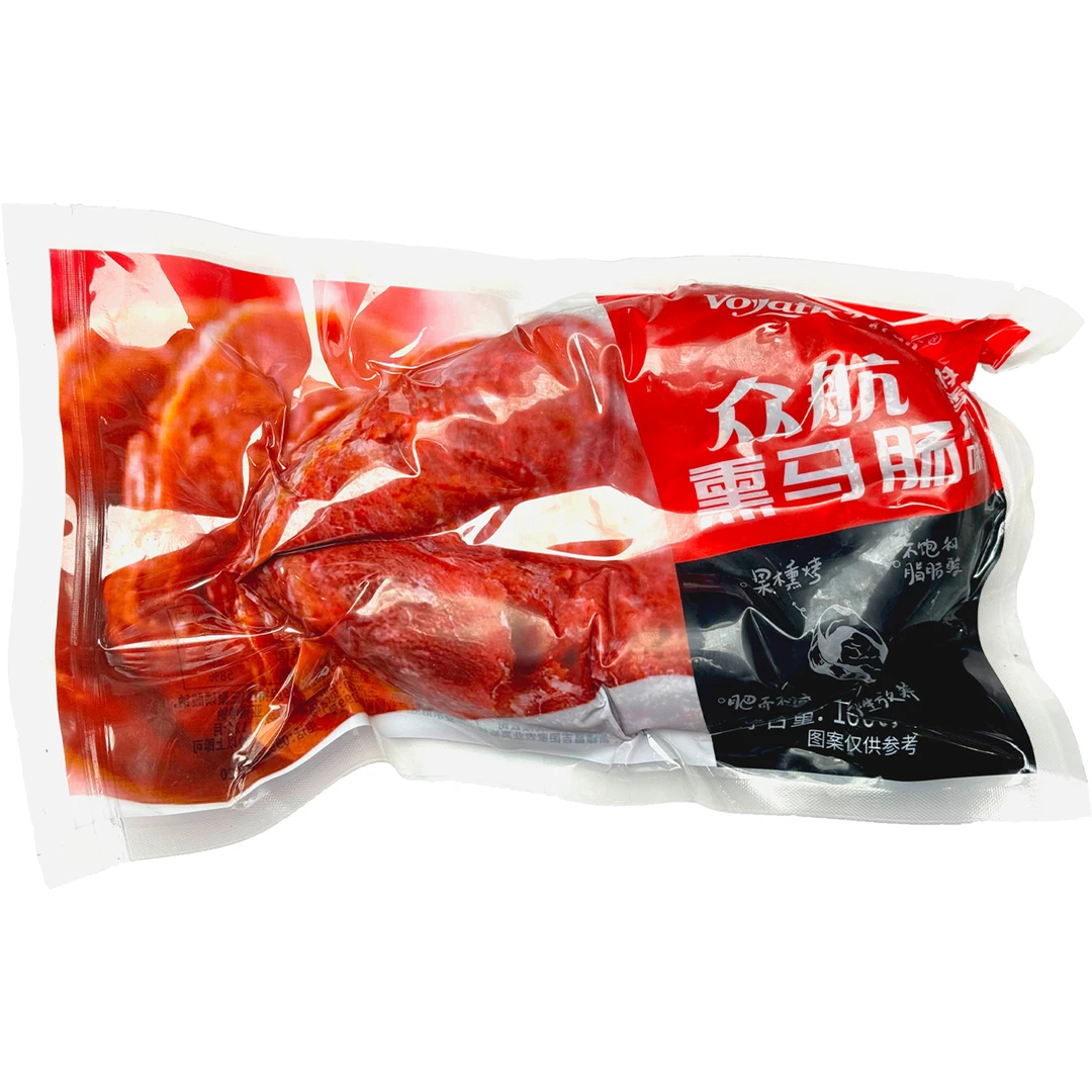 众航精选众航食品风味熏马肠4kg特惠装（新老包装随机发）