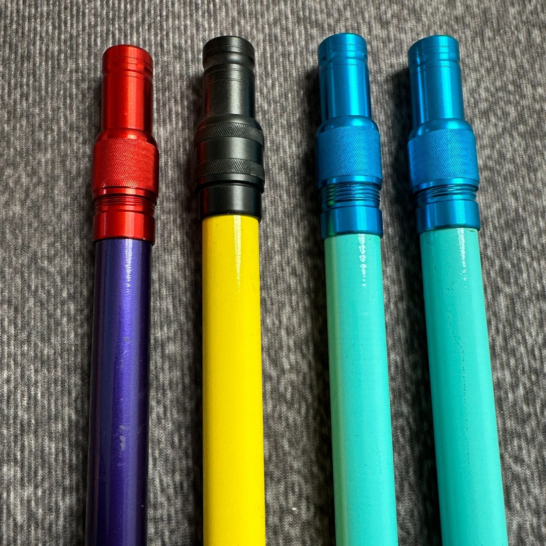 休闲野钓碳素抄网竿