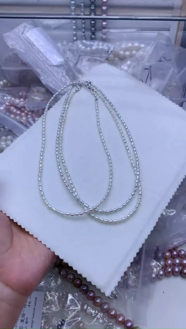 【闪购商品】淡水珍珠颈饰未镶嵌淡水珍珠项链多样性发其一