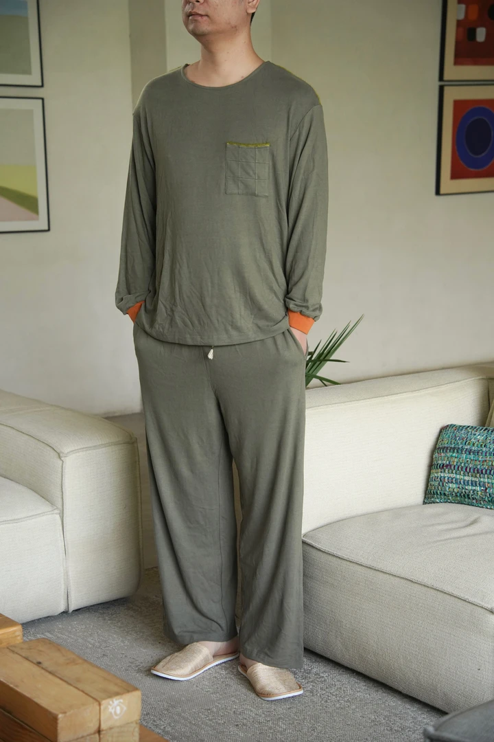 男士家居服套装DM242CZ442