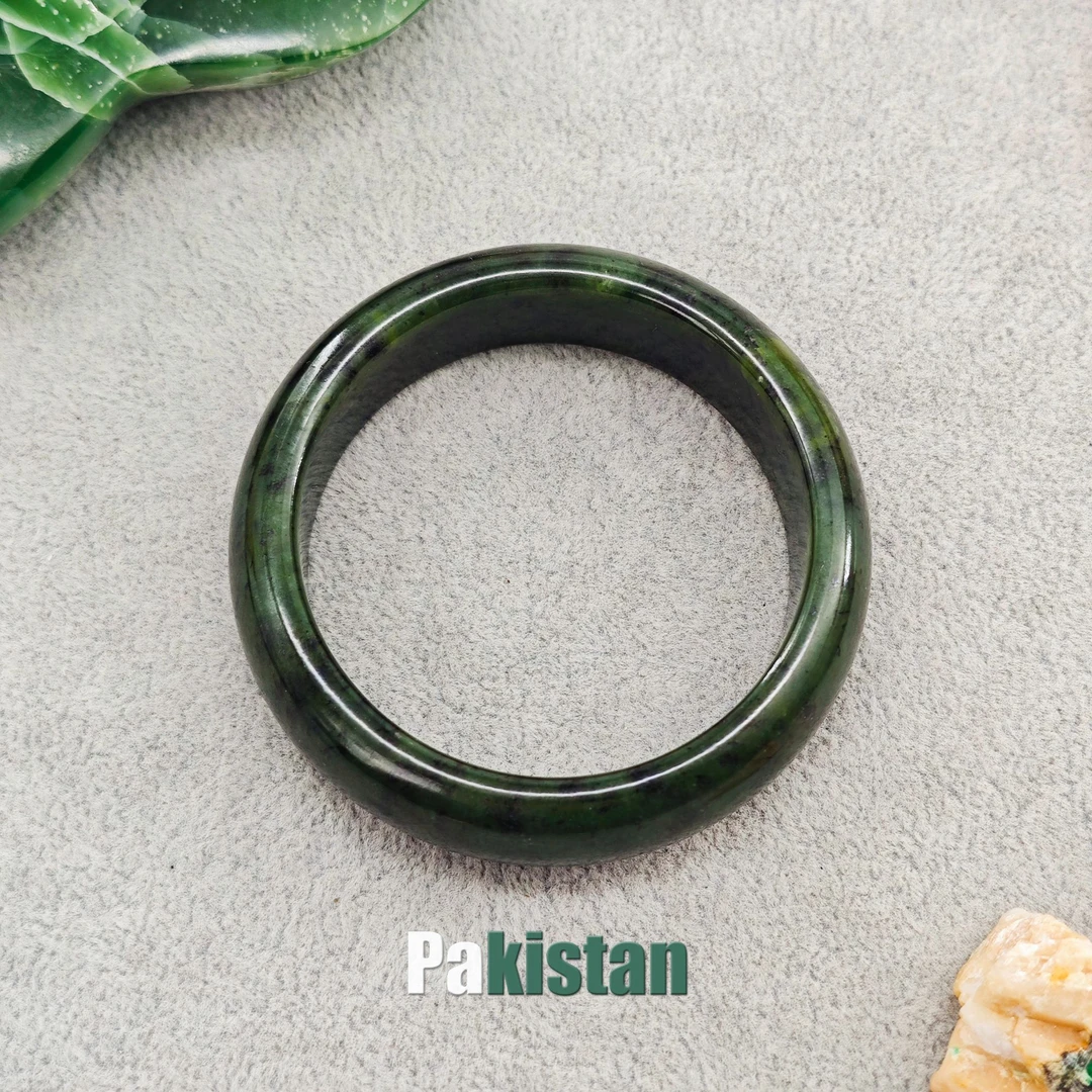 【巴基斯塔玉石馆】和田碧玉手镯/HG-BYSZ（多样性发货）