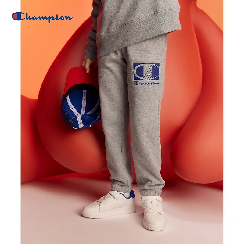 Champion宽松时尚保暖长裤针织束脚卫裤CK-WS203