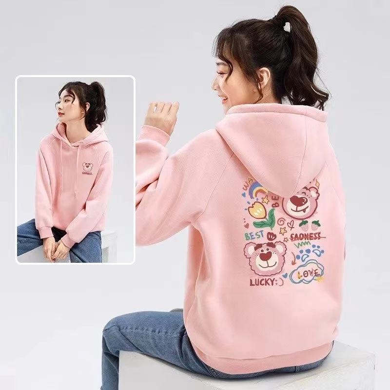 国潮连帽卫衣男春秋季薄款打底衫宽松潮牌简约情侣戴帽上衣