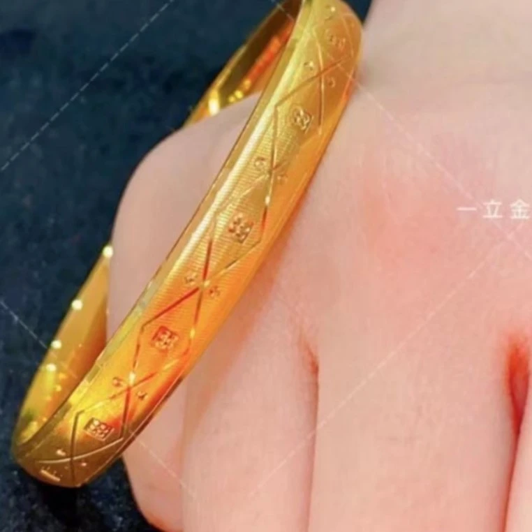 铜合金手镯 新工艺菱形闭口