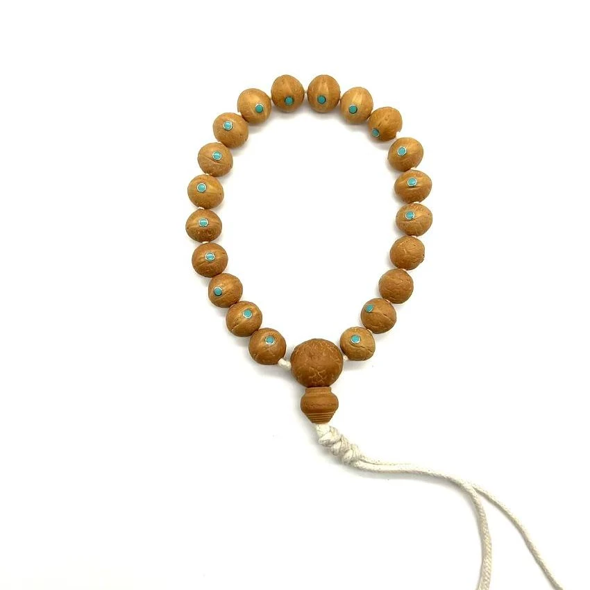 镶嵌一全一松一龙系列-凤眼菩提11mm+左右尼泊尔原生态粒数多样性