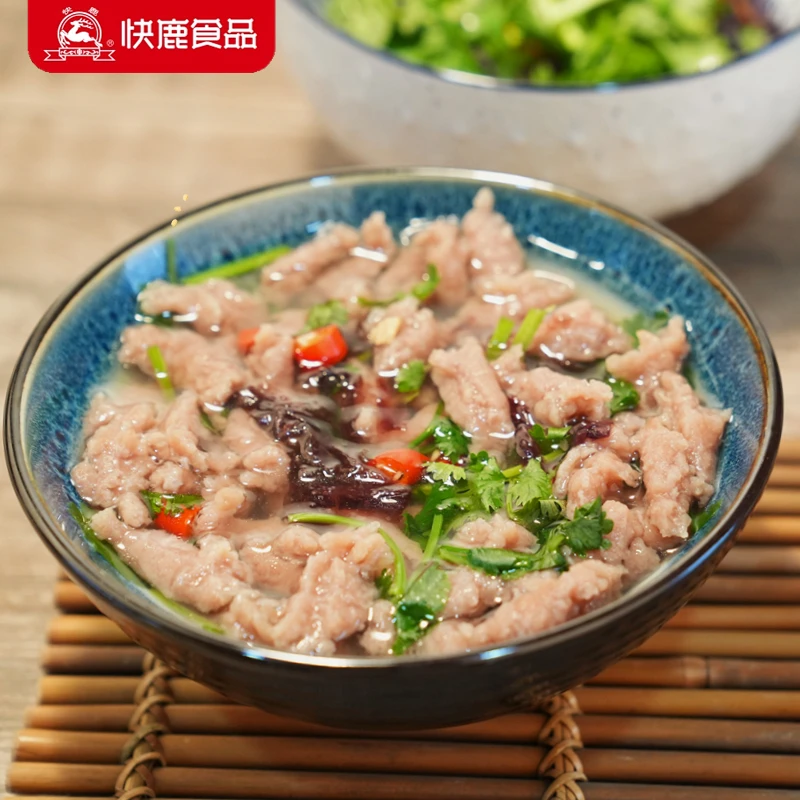 正宗福建温州小吃速冻半成品夜宵猪肉羹瘦肉羹