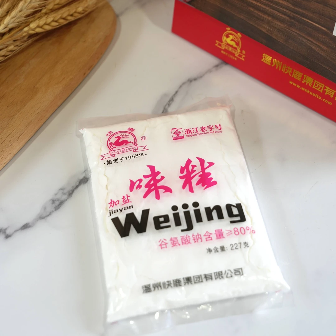 （支持国货）快鹿传统粉状味精每袋227克3包