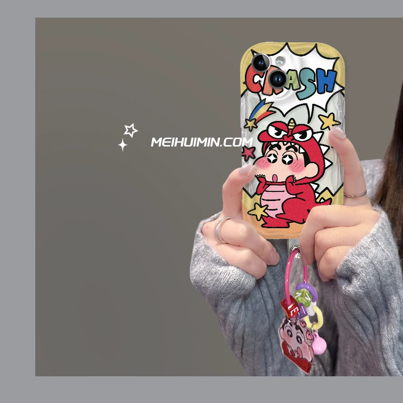 【奶油框硅胶壳】龙衣小新手机苹果15气泡硅胶iPhone15pro