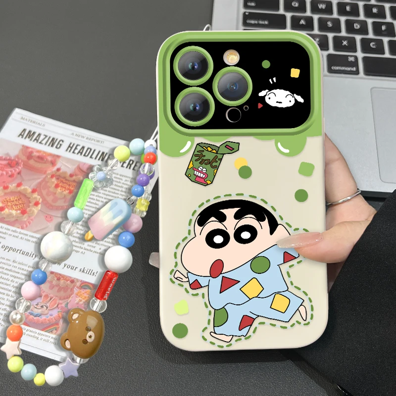【大视窗硅胶壳】小新苹果15手机壳硅胶防摔iphone15pro小新