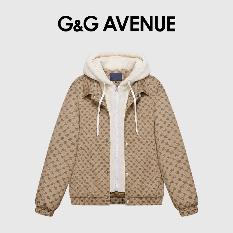 G&G Avenue百搭休闲棉服百搭情侣装秋冬季防寒新款保暖外套棉衣