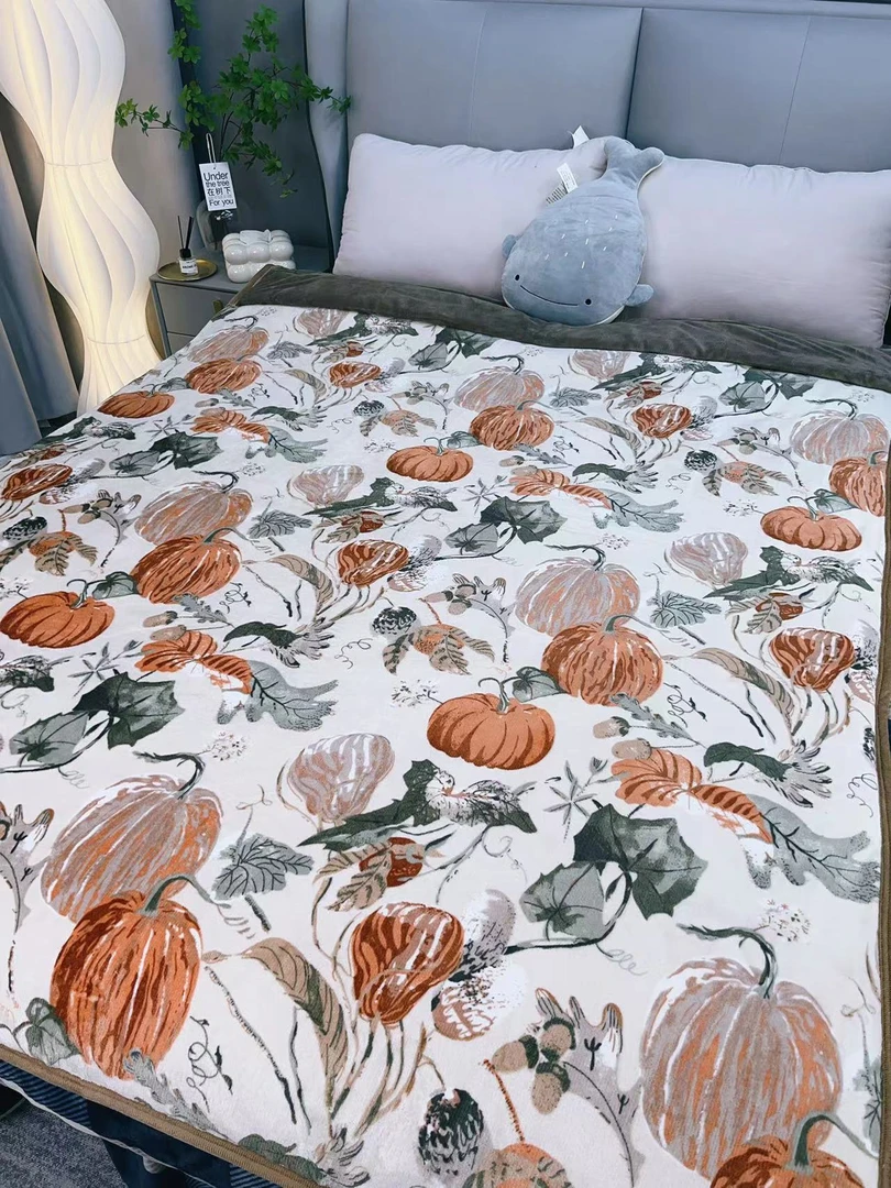 【大南瓜被】新款黑科技石墨烯自发热加厚加绒冬被200*230cm加厚被