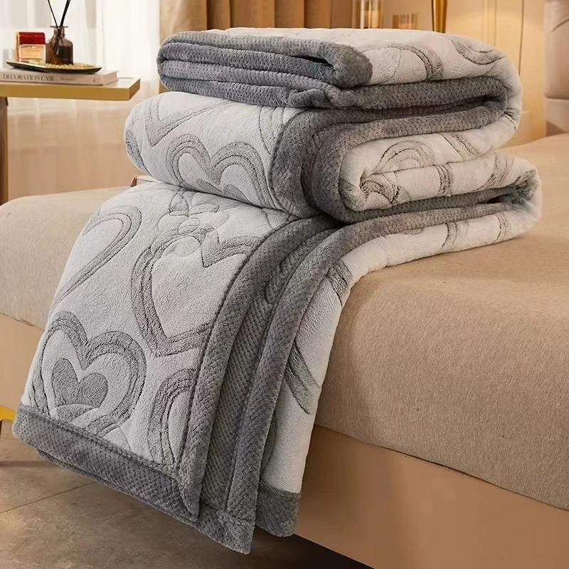 纯福利 但是不能挑颜色 高档雪花绒加厚款毛毯