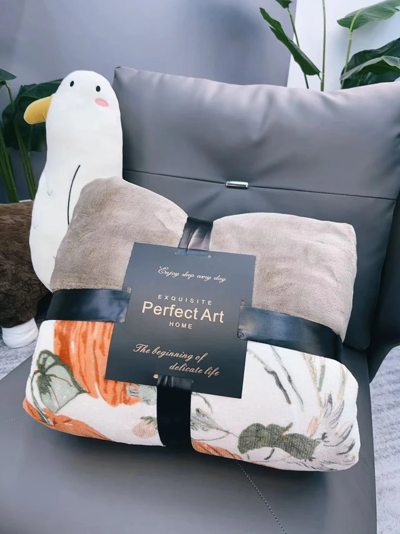 【小南瓜被】新款黑科技石墨烯自发热加厚加绒冬被