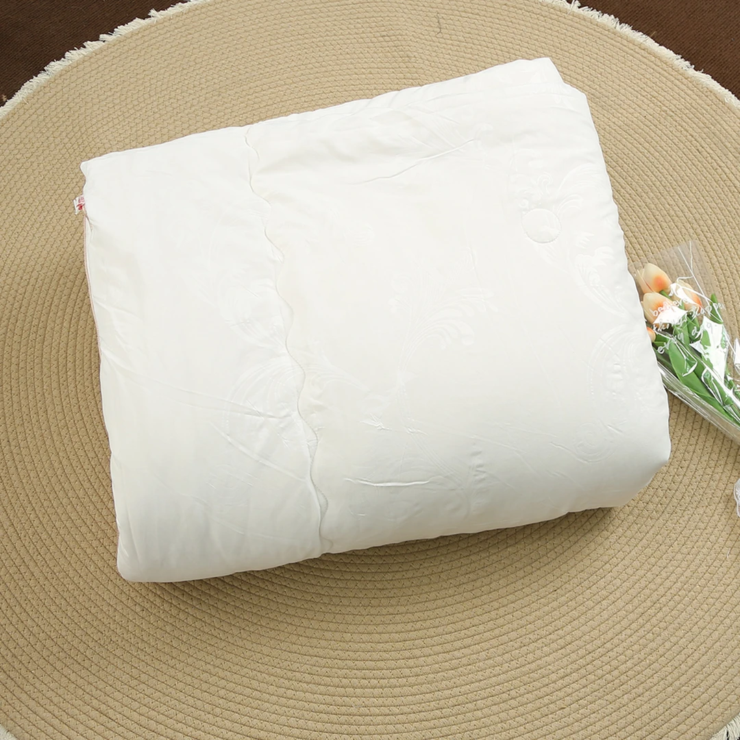 子母被子时尚家居舒适柔软保暖纯色高级亲肤简约风被芯Y-1D568