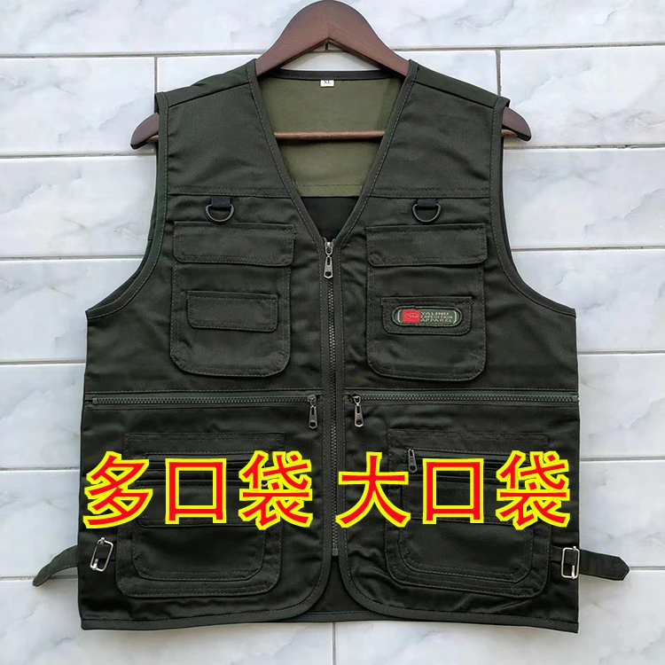 【春秋马甲】男士马甲四季马甲多口袋大口袋