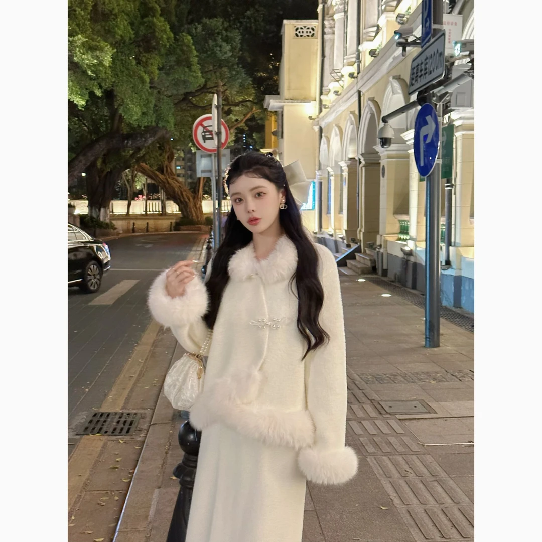 “青苍福利”诗宝【冬日开场白】新中式短款外套女加厚冬款气质