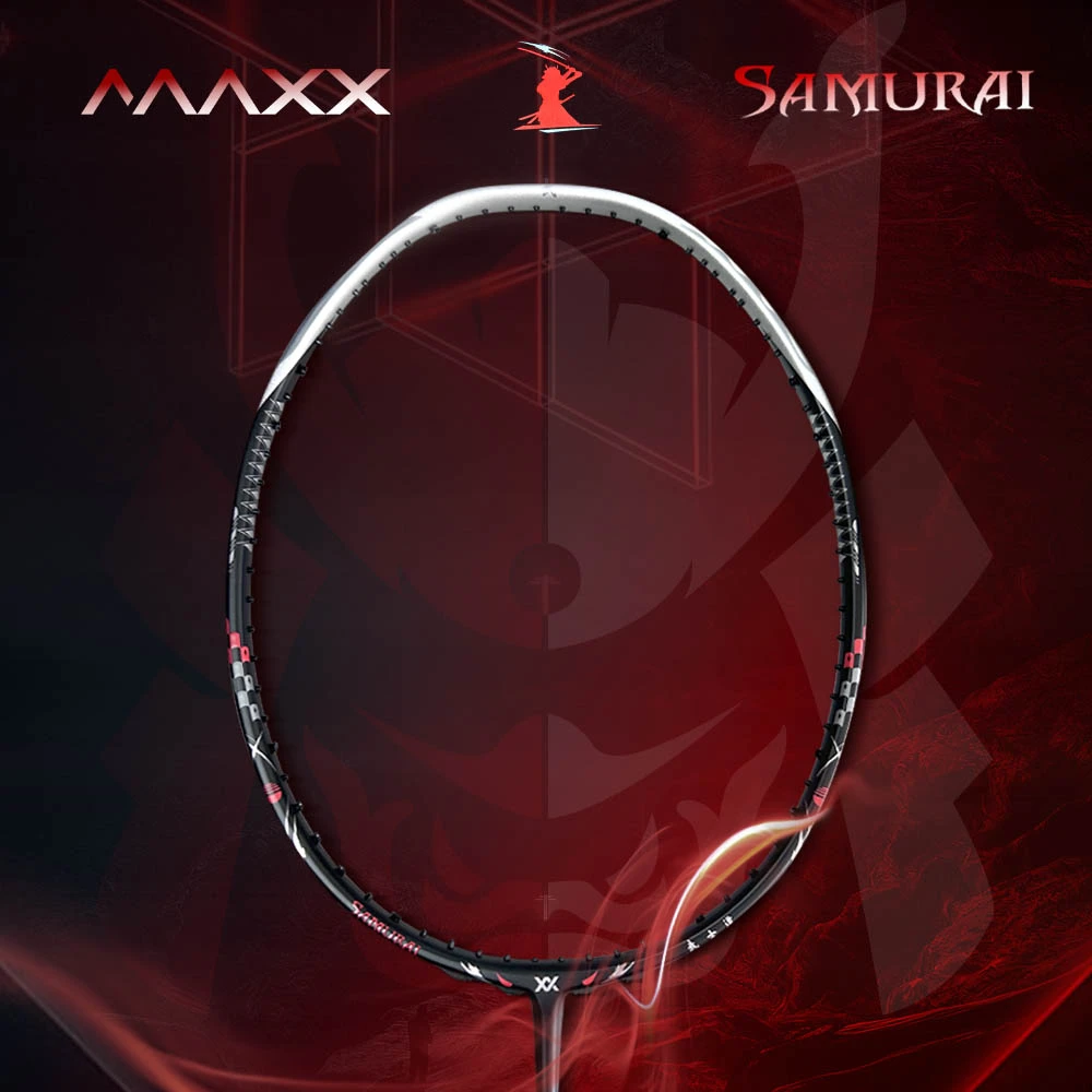 MAXX玛速新款黑武士系列碳素羽毛球拍正品4U进攻型高颜值耐用球拍