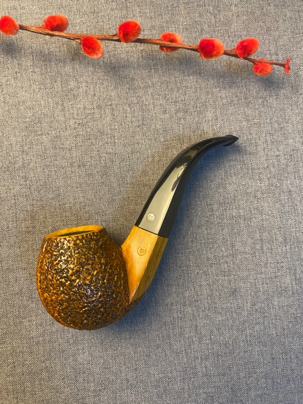 意大利马仕烟斗喷砂大弯