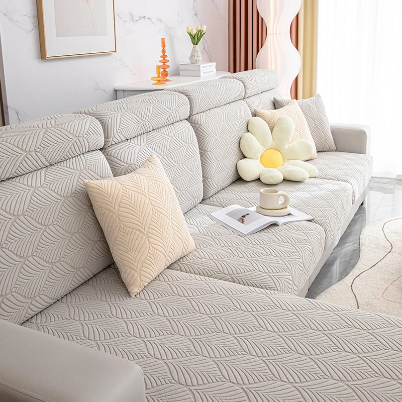 叶荞沙发笠全包沙发套四季通用防滑坐垫套简约现代通用盖布巾防尘