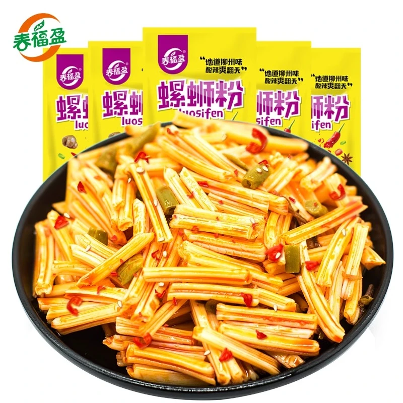 【380g*1袋】新疆发货螺蛳粉辣条粉皮休闲零食酸爽广西柳州味方便