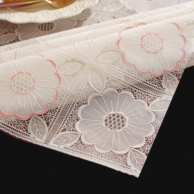 pvc桌布防水防油防烫免洗塑料餐桌垫客厅茶几垫家用正长方形台布