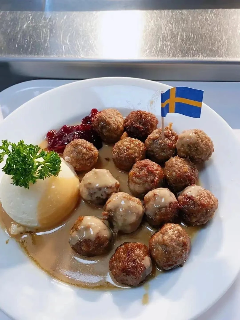 【25年9月】顺或京宜家同款 圣农美厨瑞典式肉丸 1KG