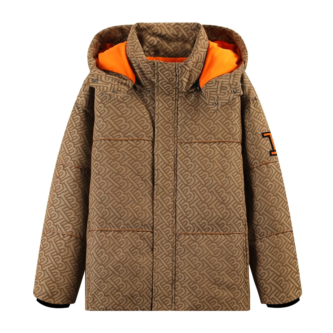 【迪迪专属】休闲时尚保暖连帽情侣款羽绒服9880