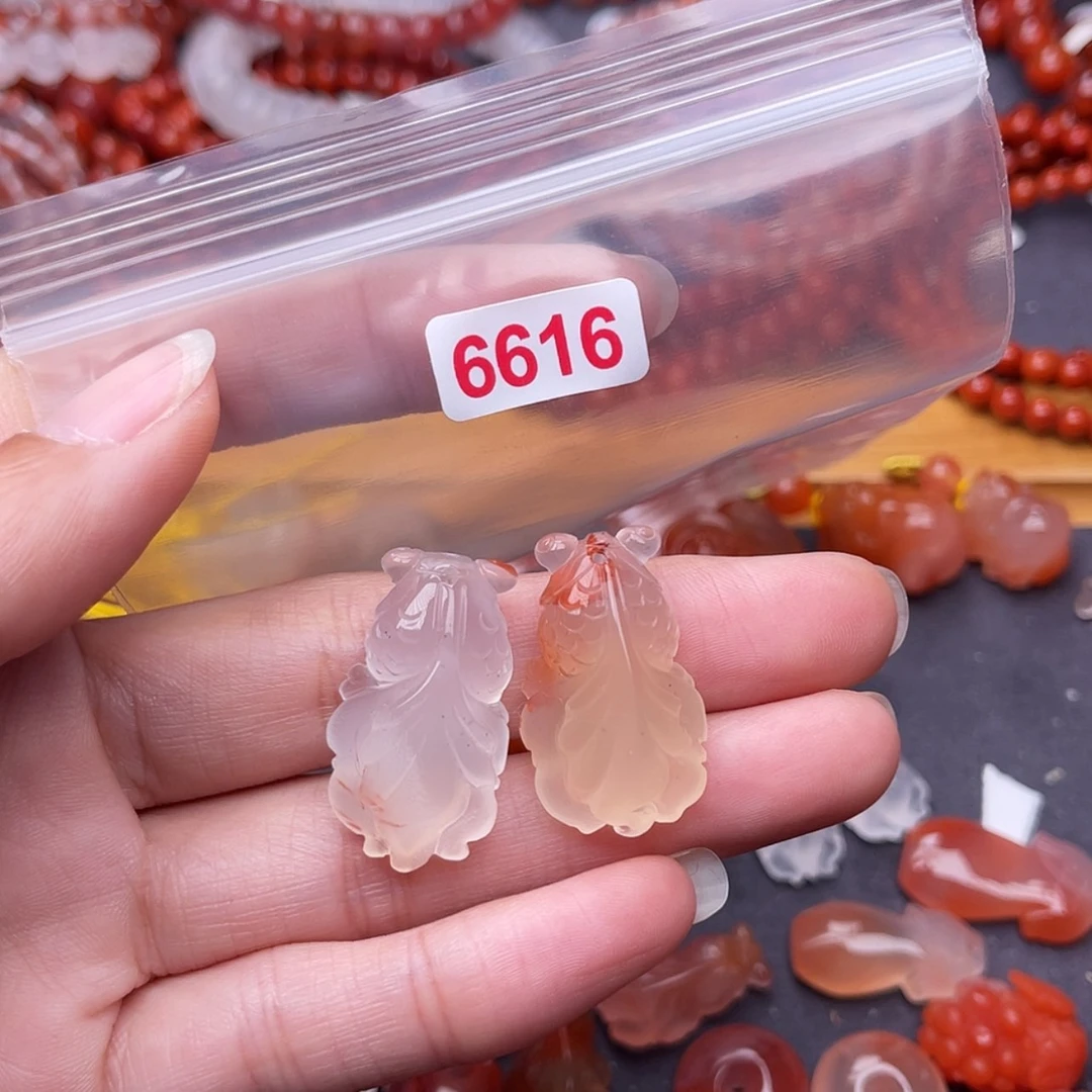 【闪购商品】南红玛瑙6616未镶嵌七*