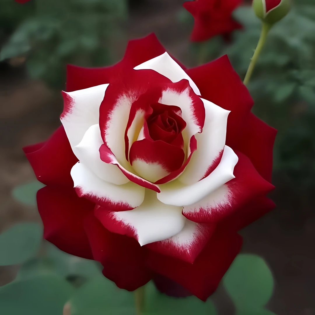双红玫瑰花月季花苗四季大花浓香花卉观花 室外阳台庭院玫瑰盆栽