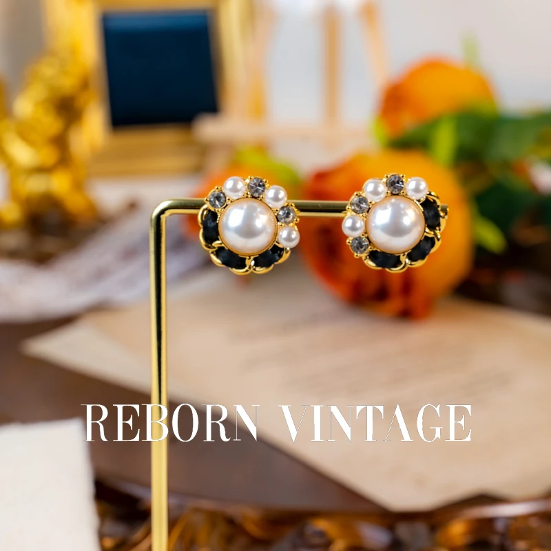 铜合金耳饰  Reborn Vintage新中式配饰时尚耳饰A955