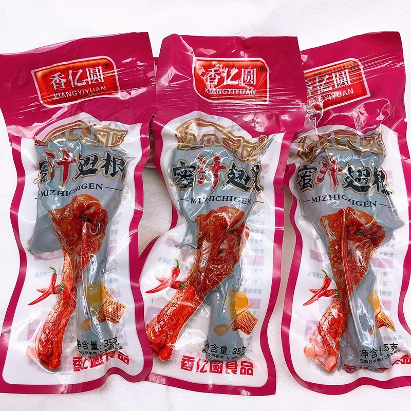 奥尔良风味蜜汁翅根35g卤味鸭腿肉非鸡腿鸭肉零食下酒菜真空即食