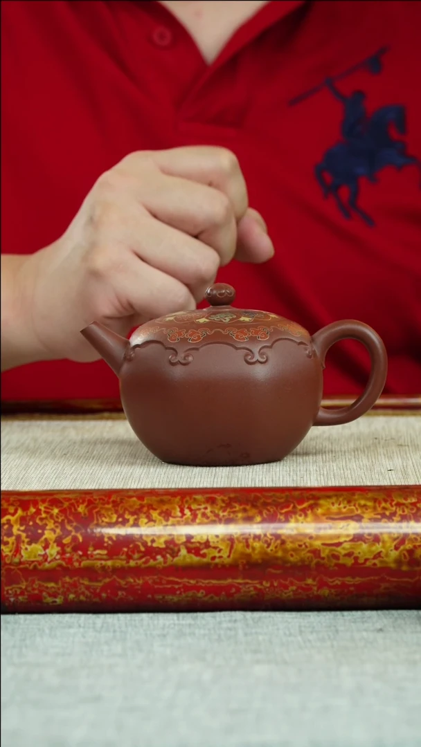 【闪购商品】紫砂茶壶八宝 魏茸茸制