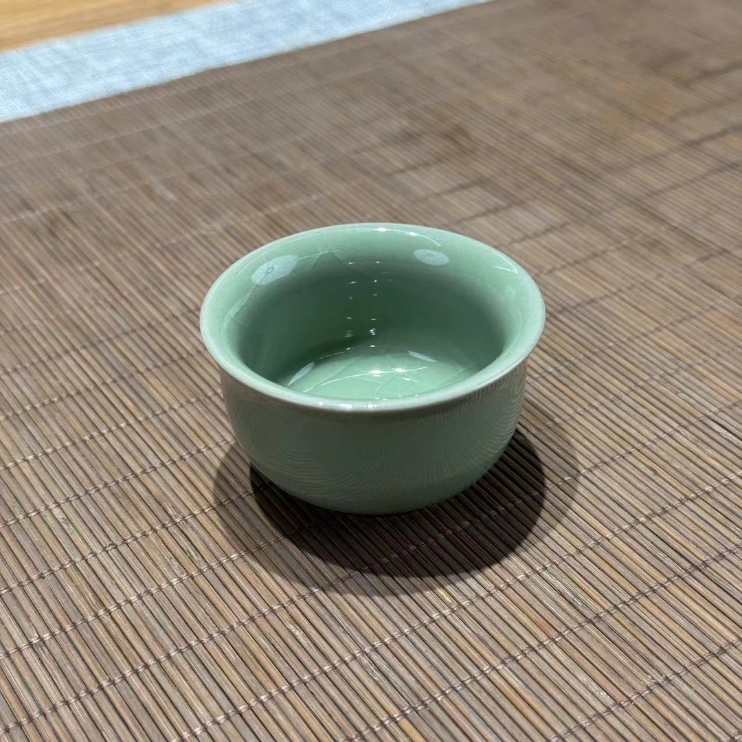 品茗杯普洱杯 50cc 张武平大师龙泉青瓷杯188