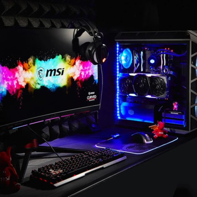 MSI/微星微星DIY游戏设计电竞主机办公台式电脑差价定制周边水冷