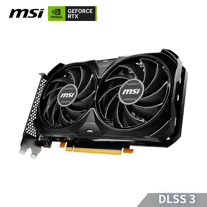 MSI/微星白色万图师RTX4060 8G电竞游戏设计智能学习电竞显卡电脑