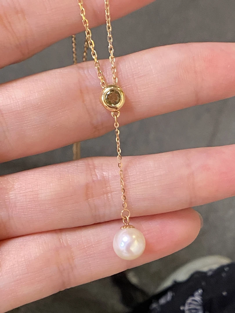 （福利款）18k金珍珠吊坠