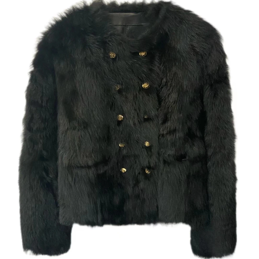 拼接夹克 ZBKP035809W秋冬外套女装时尚气质女士百搭小香风短款