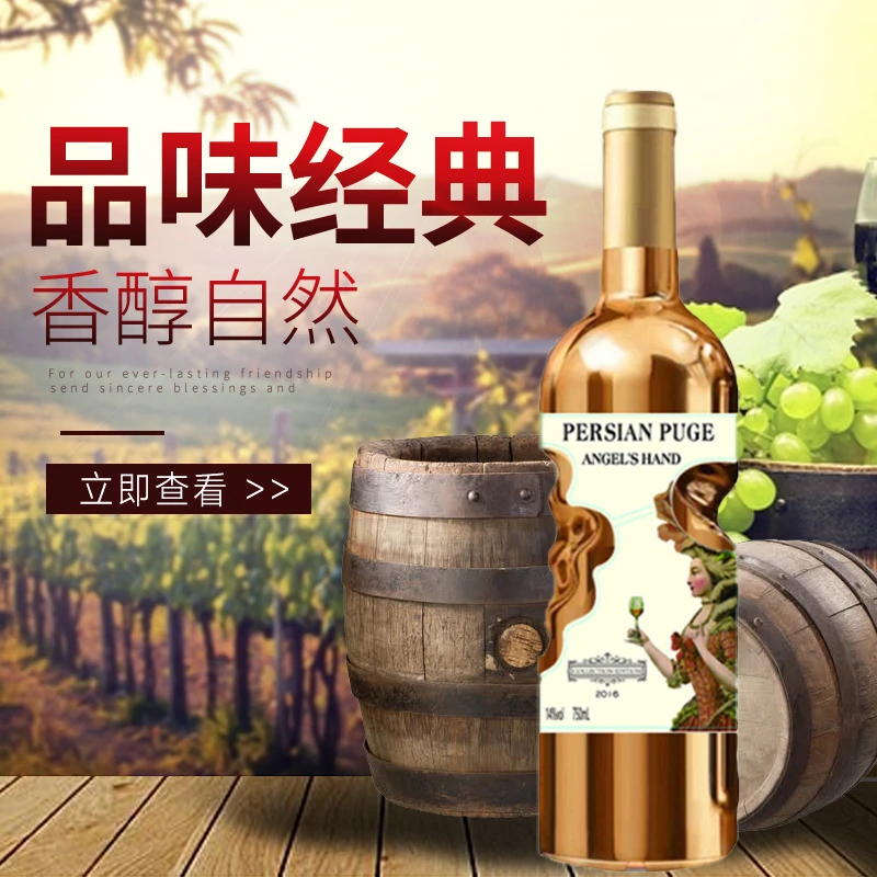 金天使之手干红葡萄酒750ml*1瓶