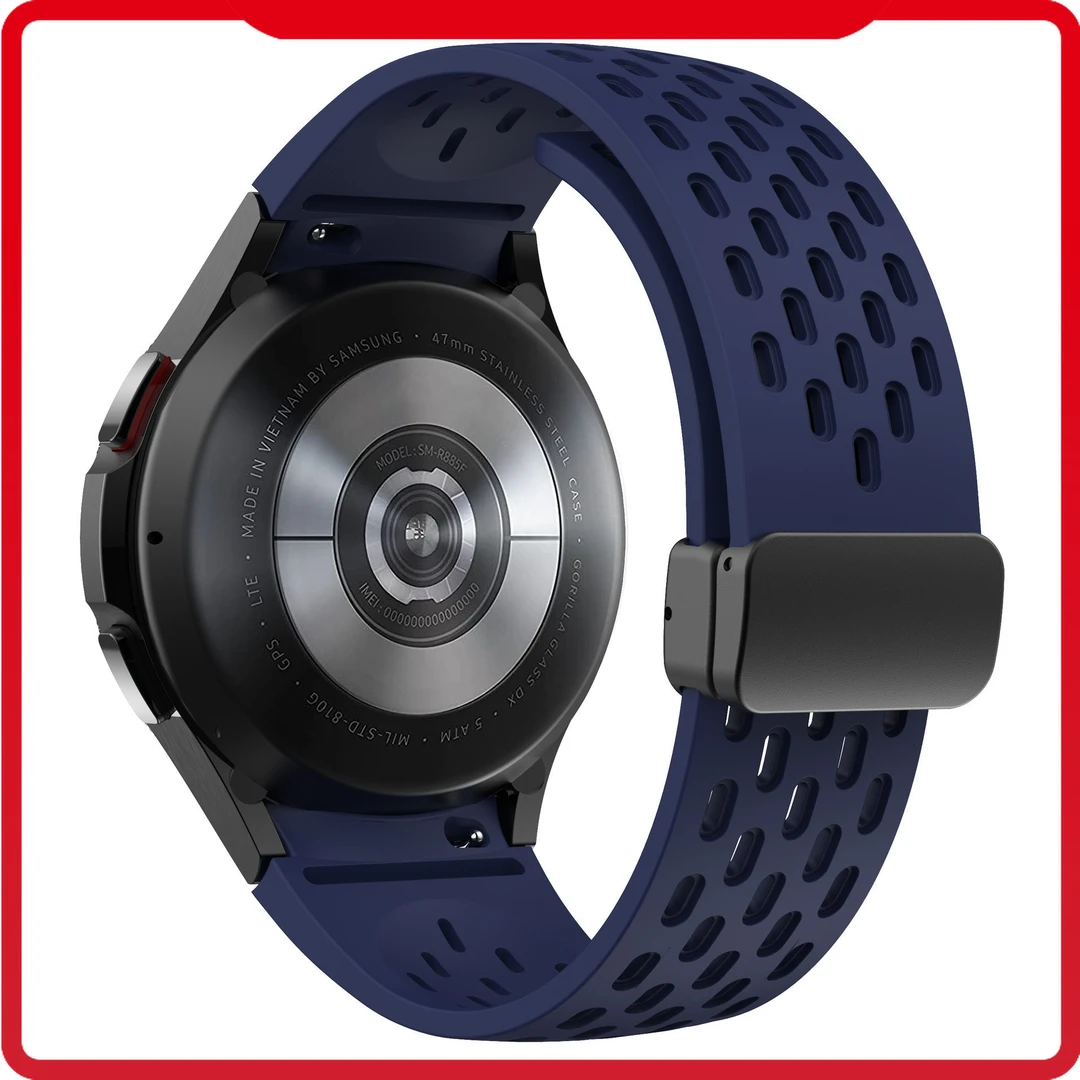 【透气磁吸表带】适用荣耀watch4pro夏天透气gs4洞洞gs3i男女运动