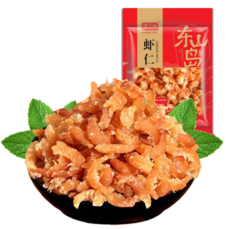 东山岛虾仁即食小虾米福建漳州特产海鲜水产干货金钩海米淡干虾仁