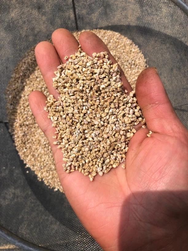 麦饭石一份5斤水洗晒干2-4毫米细颗粒