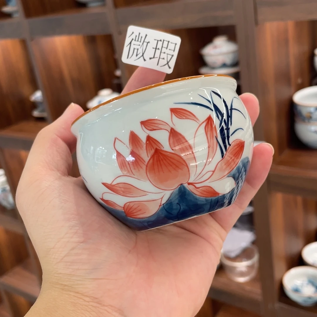 釉下手绘茶具陶瓷