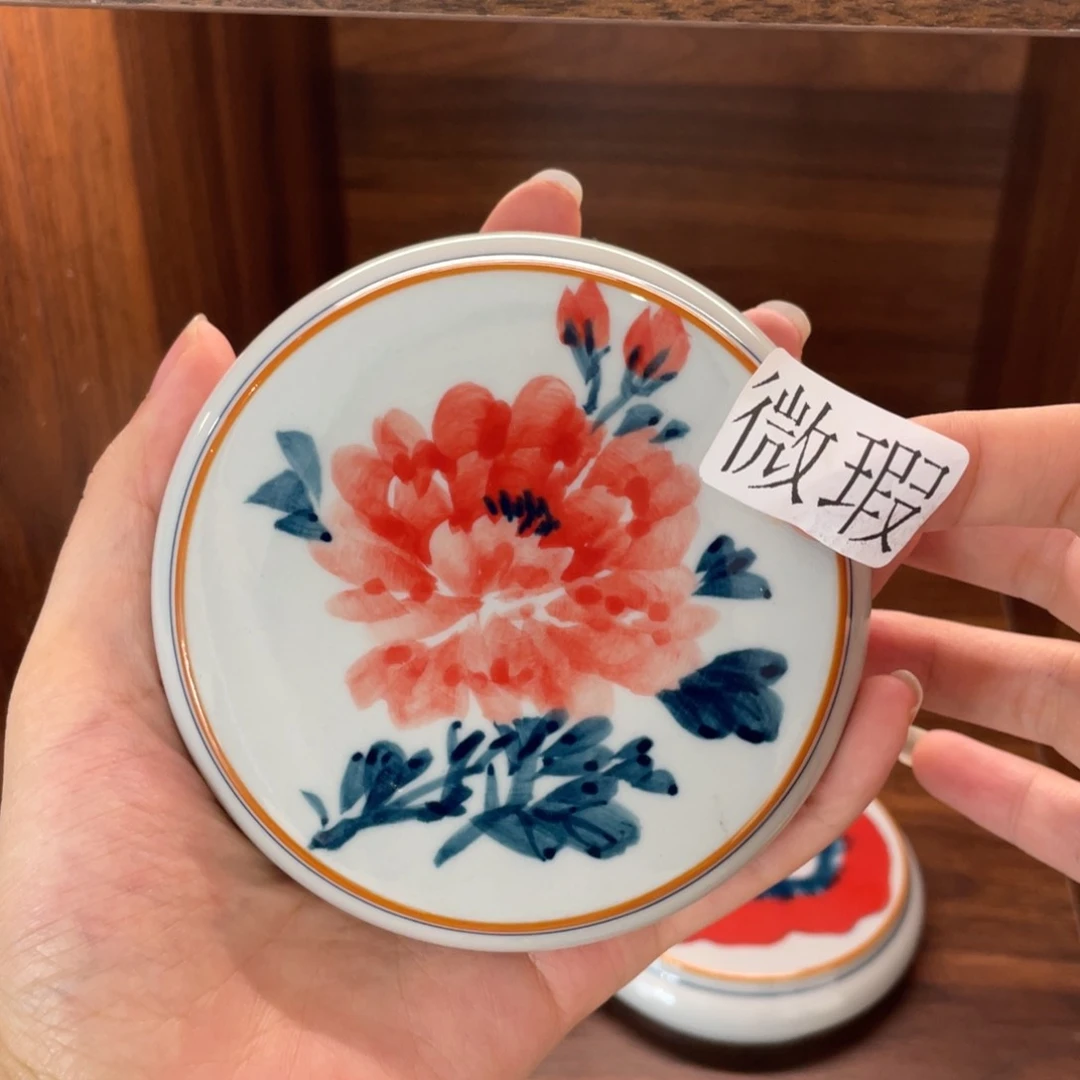 釉下老陶泥手工绘制