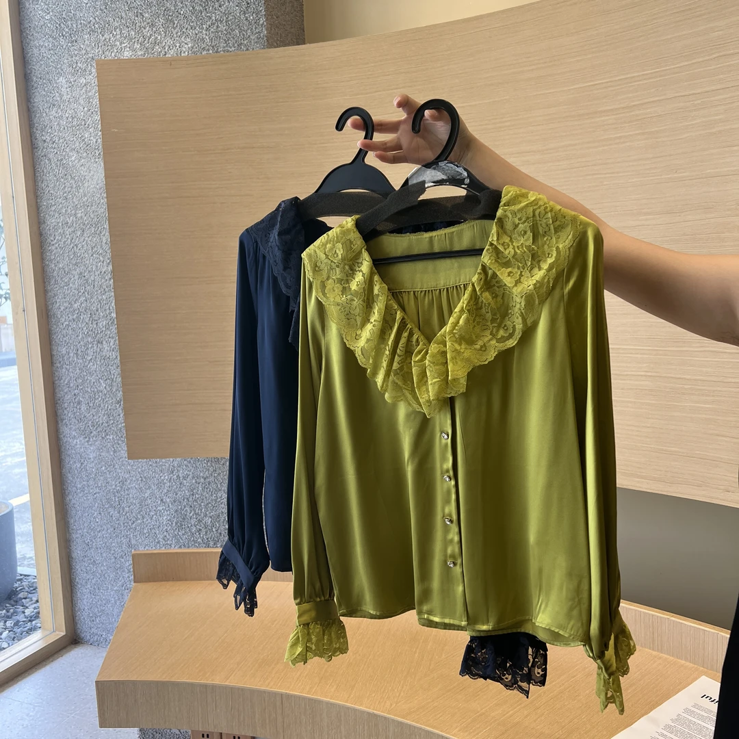 【源头工厂】宫廷花边领小上衣-MZ53051