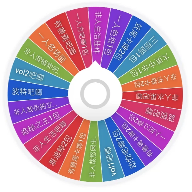 【IP大乱斗】混池转盘