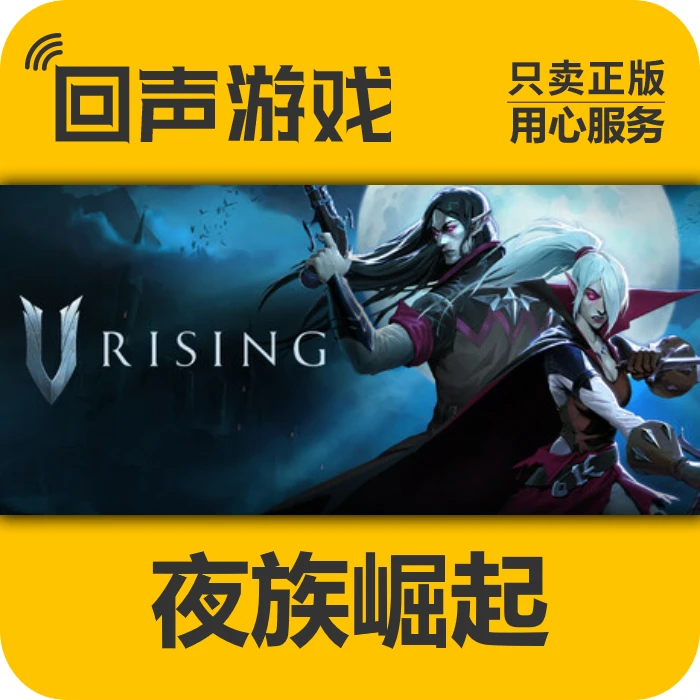 夜族崛起 正版 国区 CDK 激活码 V Rising 电脑游戏 key
