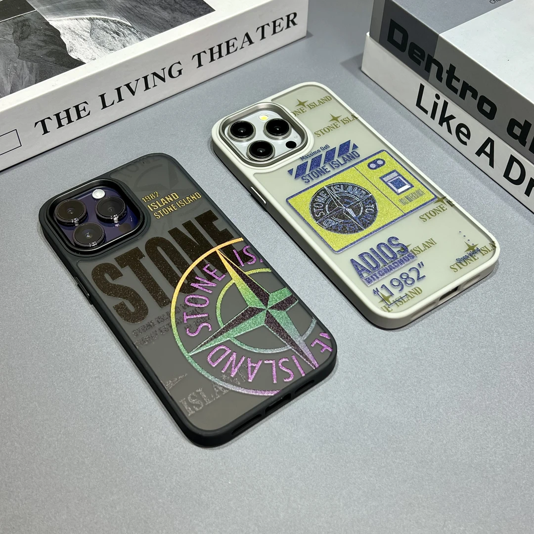 个性欧美潮牌高级感适用iPhone15Promax手机壳磨砂苹果14全包13款