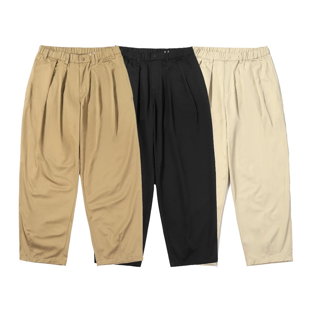 LOST MIND  NANOTEX四防日系直筒微锥廓形休闲复古宽松百搭长裤