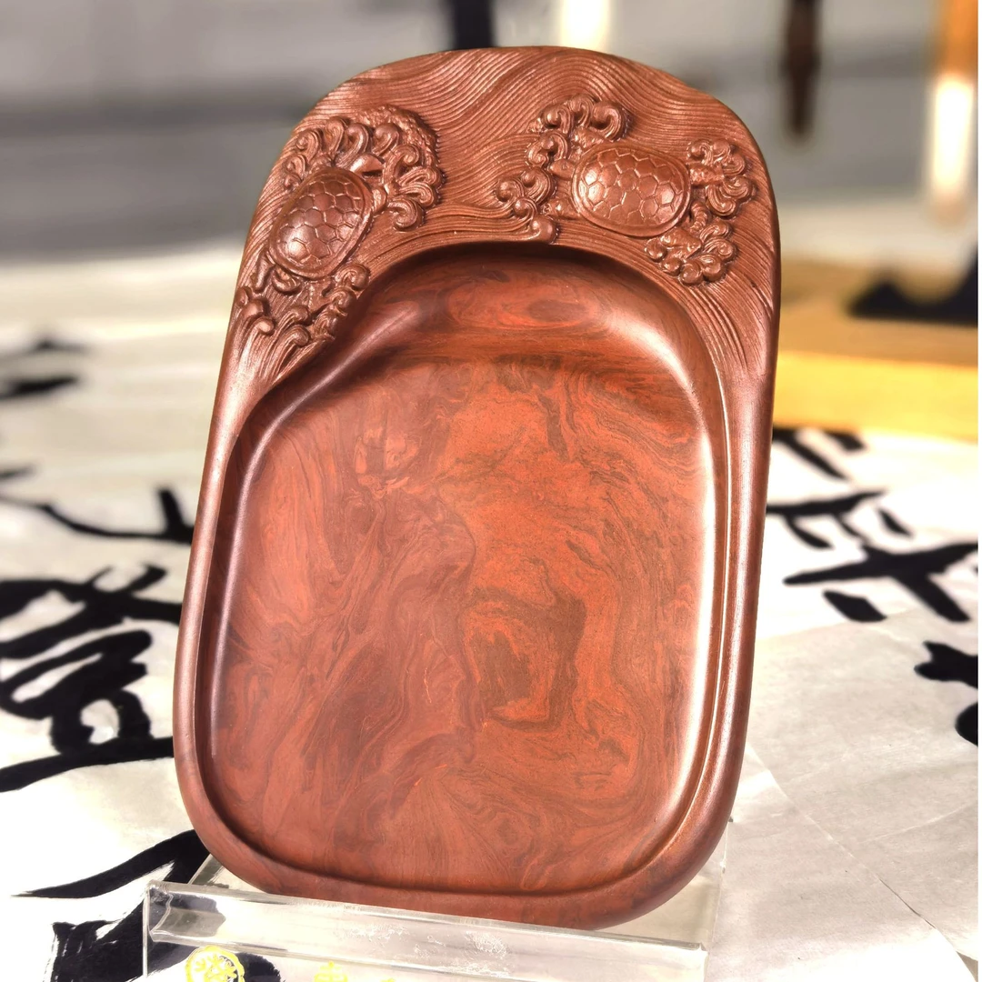 激流勇进砚（石末砚）-惠东存大师砚